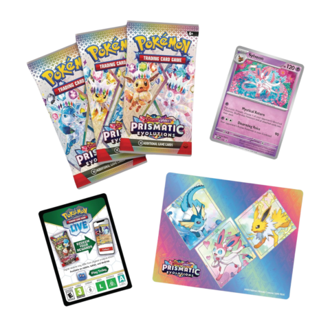 Pokémon Scarlet & Violet: Prismatic Evolutions Tech Sticker Collection