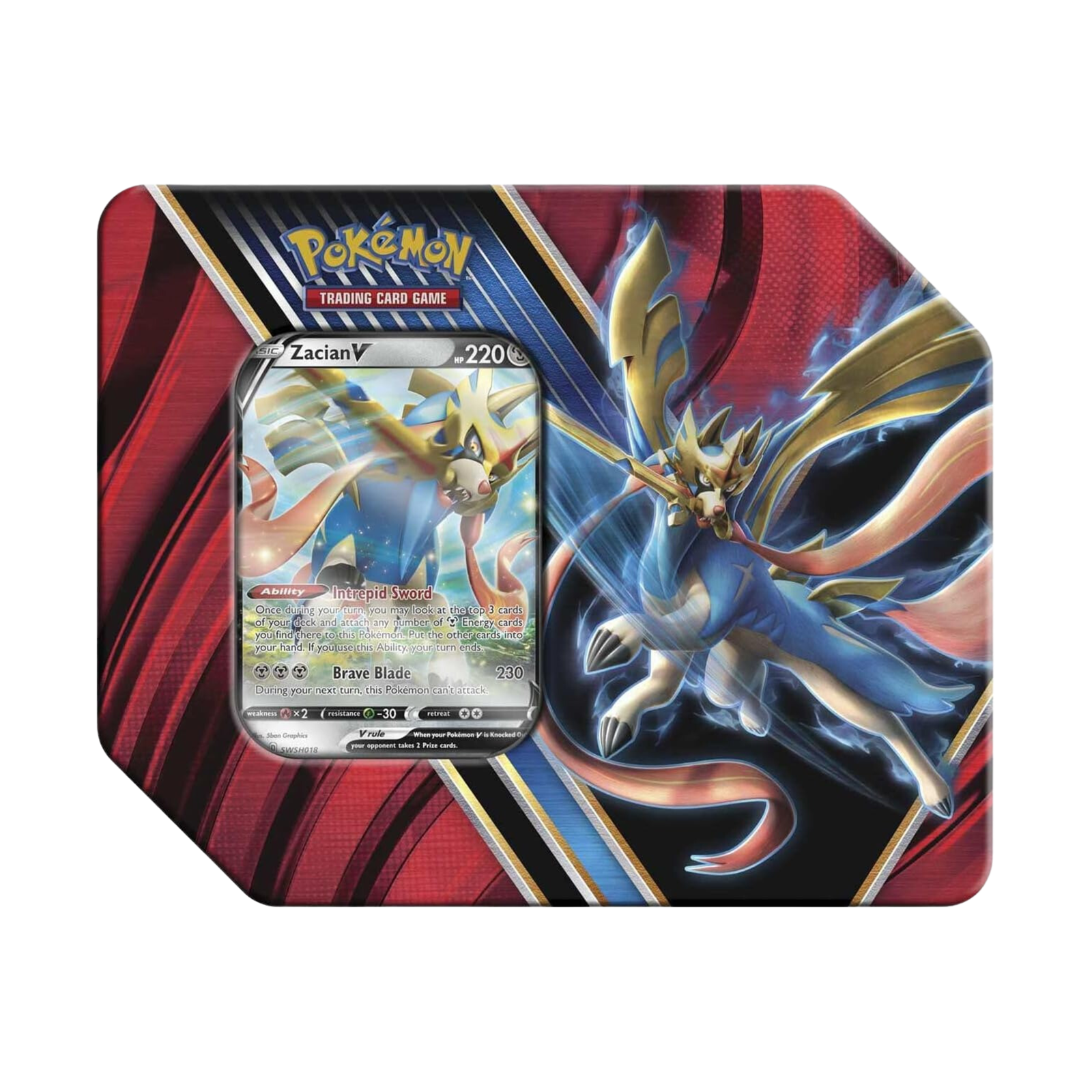Pokémon Legends of Galar Tin- Zacian V
