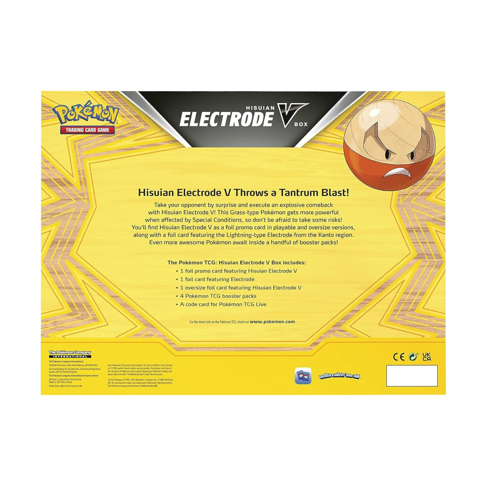 Pokémon Hisuian Electrode V Box - Image 2