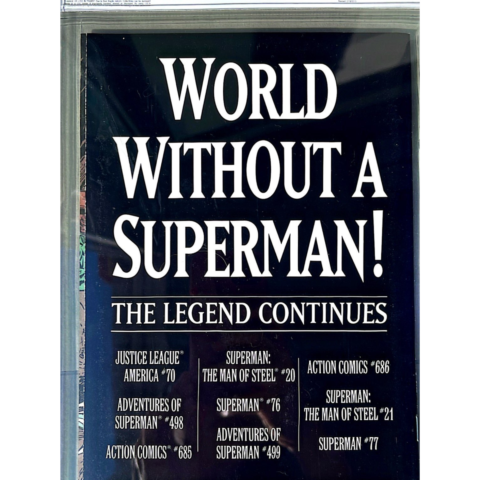 Superman #75 The "Death" of Superman