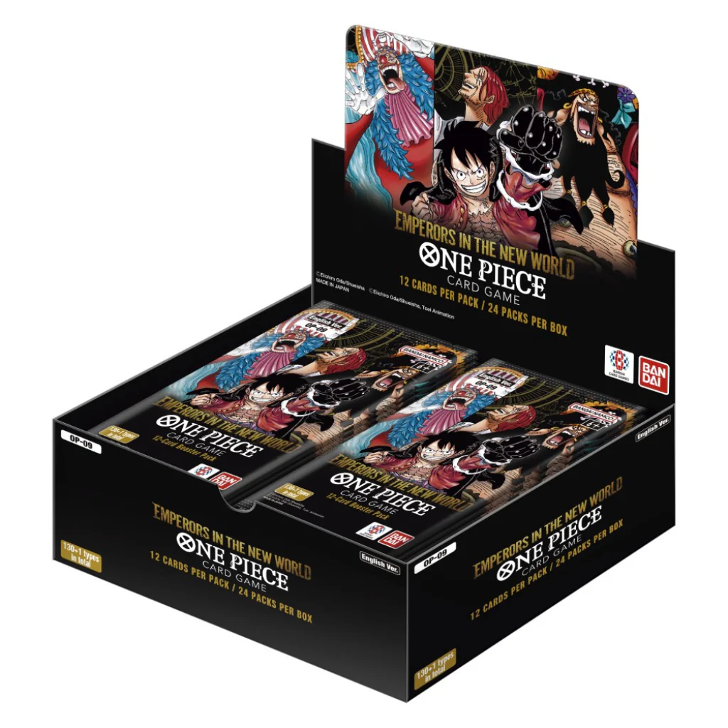 One Piece OP-09 Booster Box – Emperors in the New World Dubai UAE