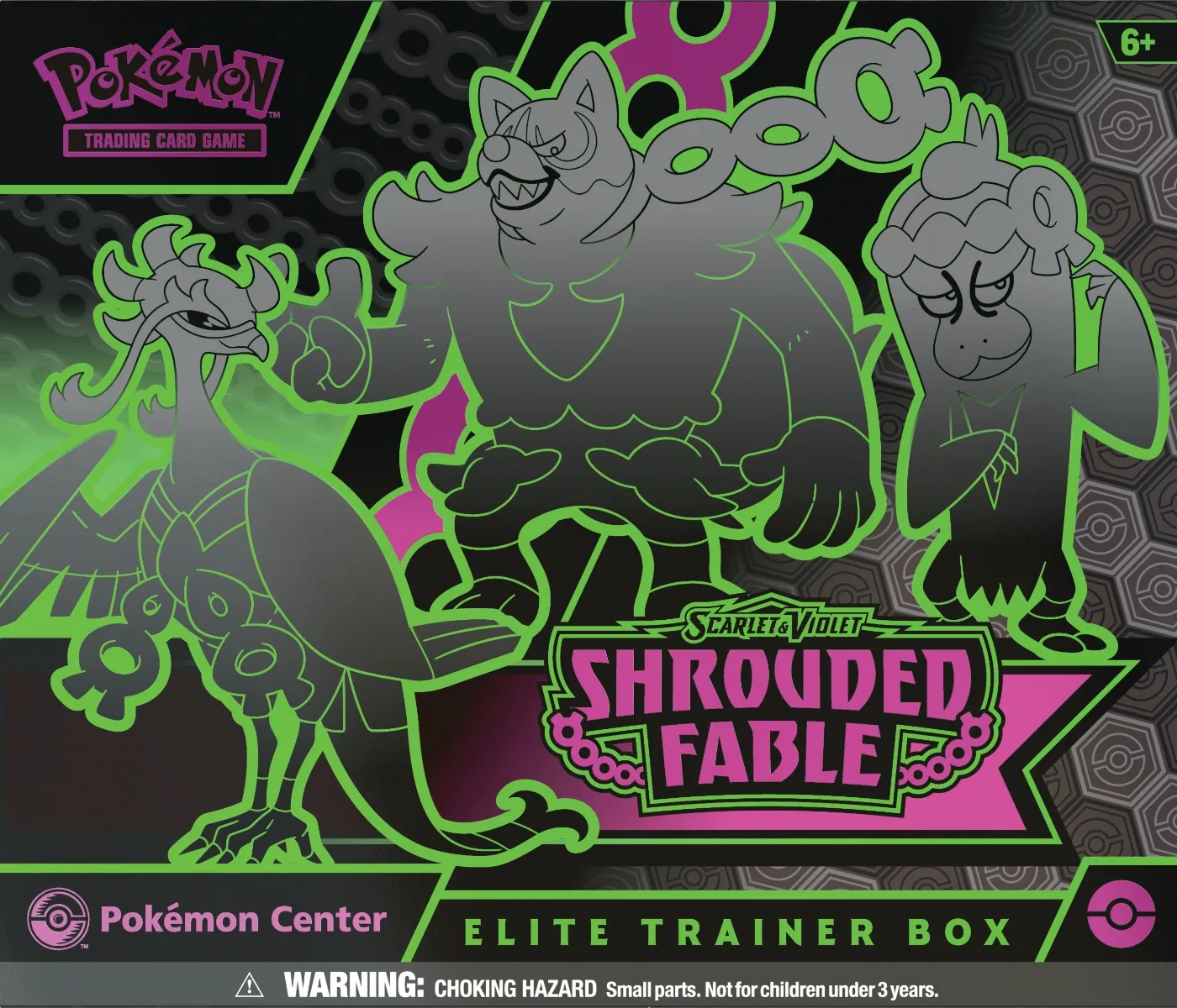 Pokémon TCG: Scarlet & Violet-Shrouded Fable Pokémon Center Elite Trainer Box (AUCTION)