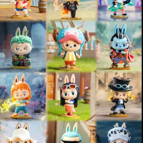 Pop Mart Labubu The Monsters X One Piece Series