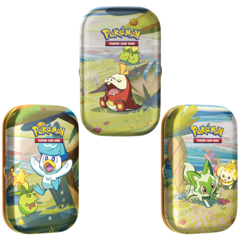 Pokémon Paldea Friends Mini Tin