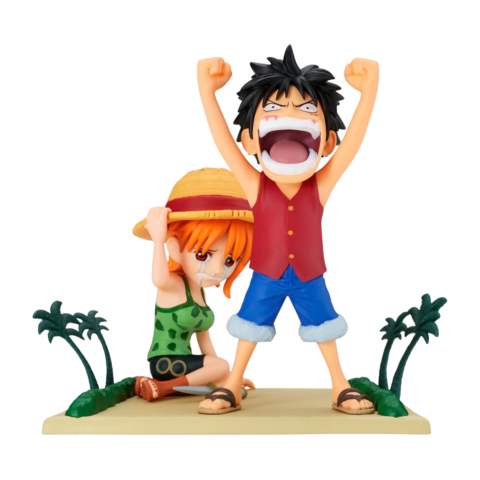 Luffy and Nami