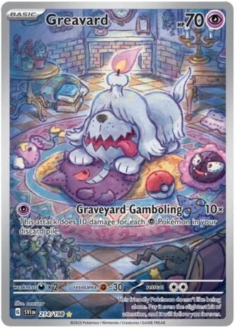 Greavard (Scarlet & Violet Illustration Rare 214/198)