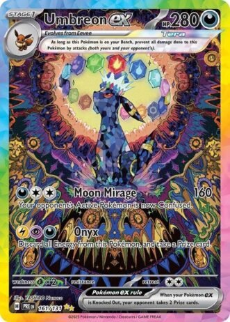 Umbreon ex (Prismatic Evolutions Secret Rare)