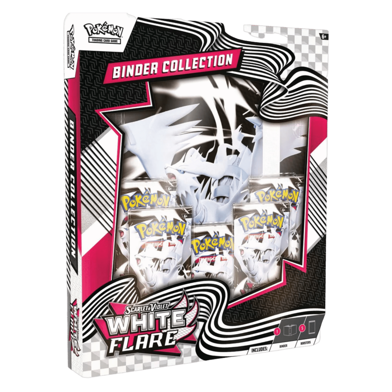 Pokémon Scarlet & Violet White Flare Binder Collection