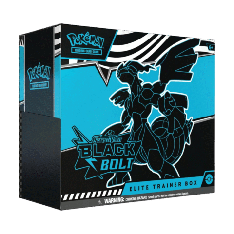 Pokémon Scarlet And Violet Black Bolt Elite Trainer Box