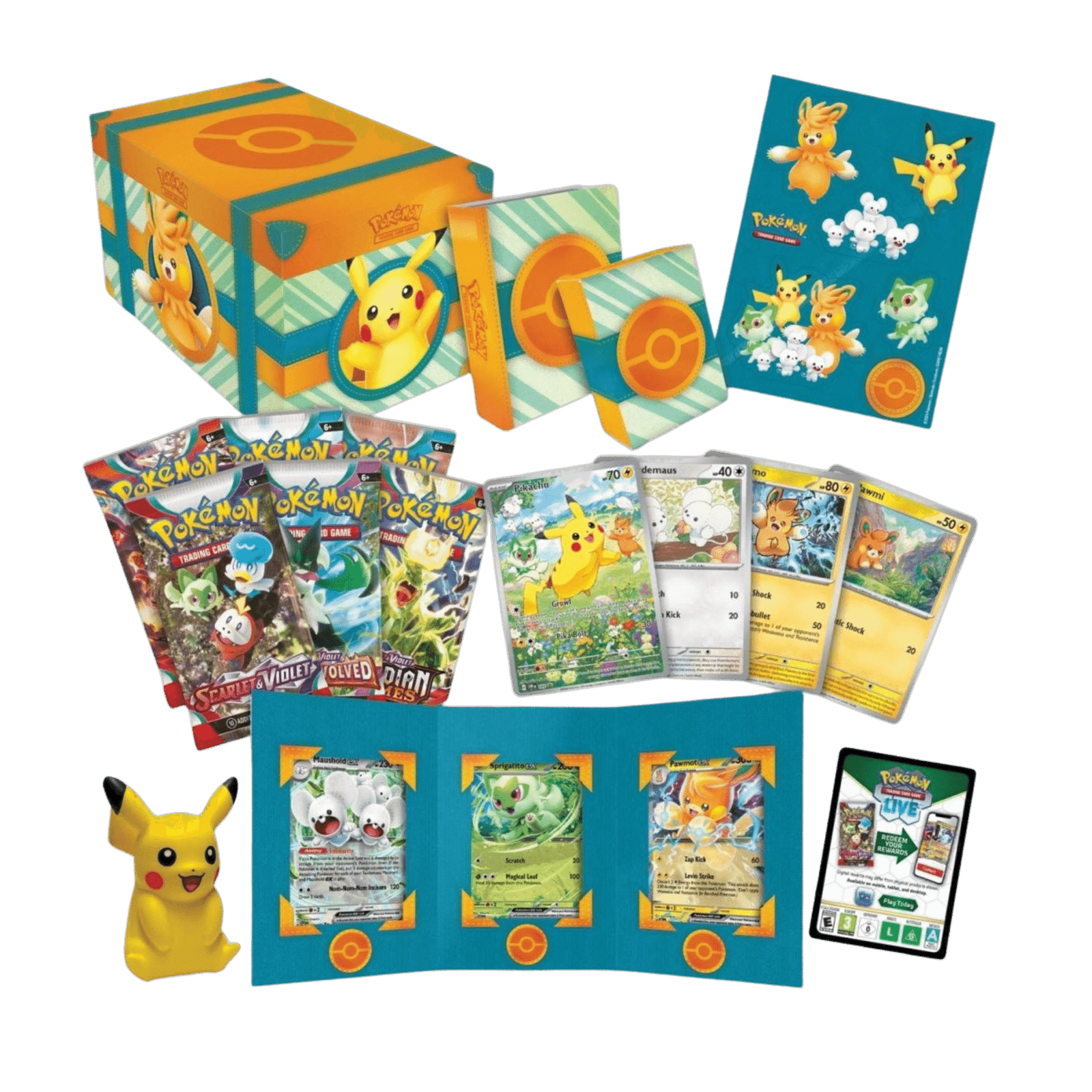 Pokemon Paldea adventure chest