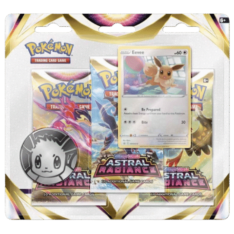 Astral Radiance 3-Pack Blister Eevee