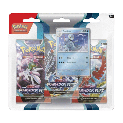 Pokémon TCG Scarlet & Violet—Paradox Rift 3-Pack Blister [Cetitan or Arctibax Promo]