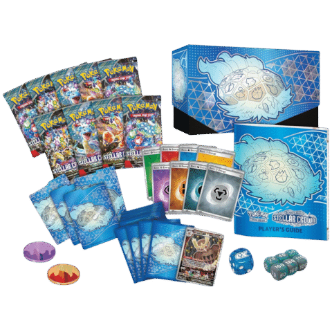 Pokemon TCG Scarlet & Violet Stellar Crown (SV07) Elite Trainer Box