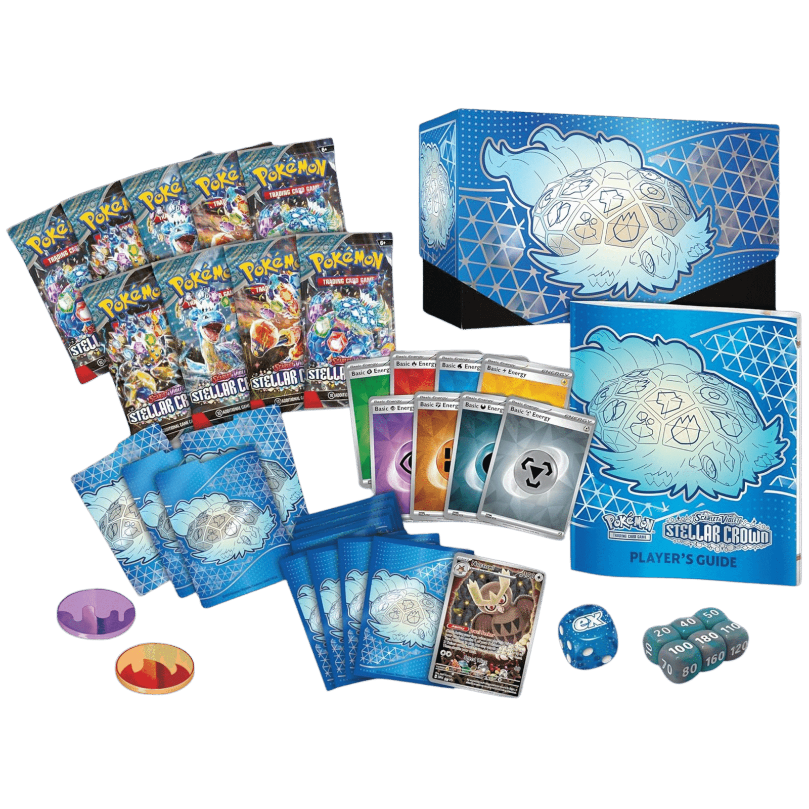 Pokemon TCG Scarlet & Violet Stellar Crown (SV07) Elite Trainer Box