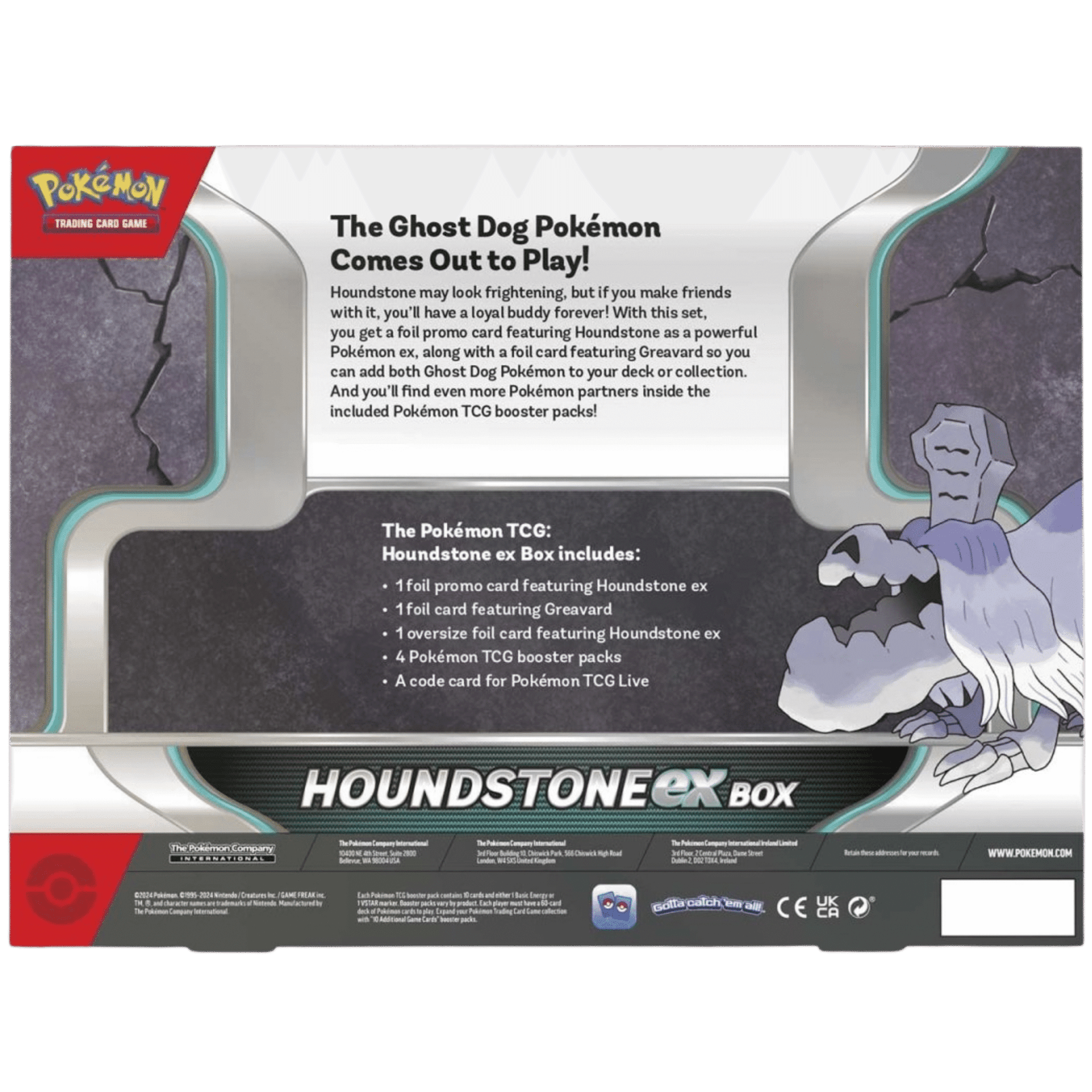 Pokémon Houndstone ex Box - Image 2