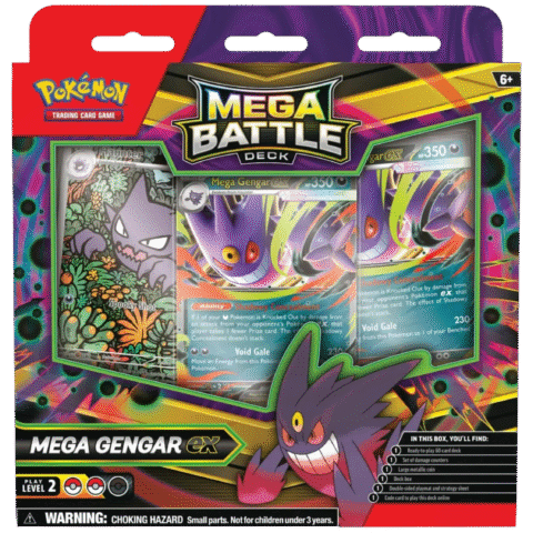 Pokémon Mega Battle Deck Mega Gengar ex