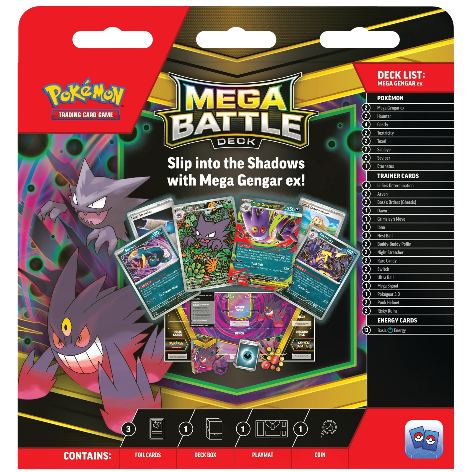 Pokémon Mega Battle Deck Mega Gengar ex